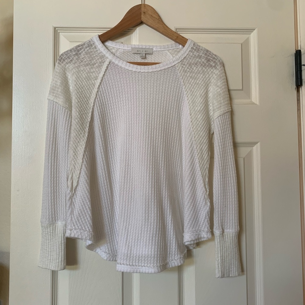 Eri + Ali Waffle Knit Sweater